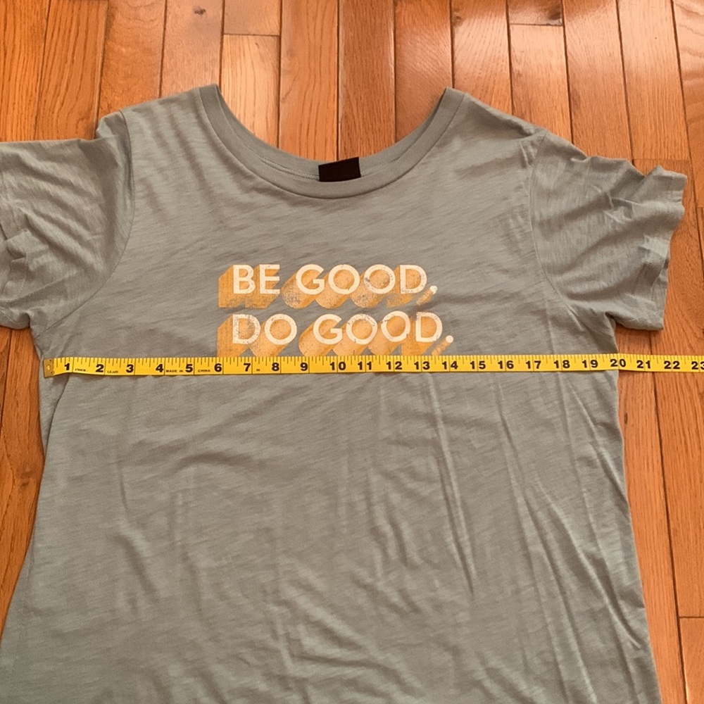 Blank Paige “Be Good Do Good” Shirt (Teal) - Picture 6 of 8